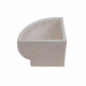 Курна мармурова TSL-7 Beige для хаммаму