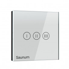 Пульт для клімат-контролю SAUNUM Touch білий