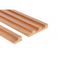 Вагонка термоосина STEP 27x64 2,1м для бани и сауны