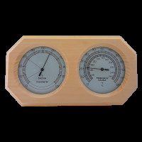 Термогігрометр Greus 26x14 вільха