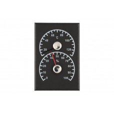 Термогігрометр Rento сосна, чорний