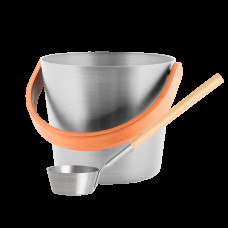 Комплект відро 5 Л + черпак Rento алюміній