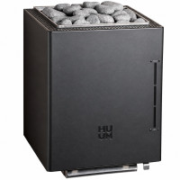 Електрокам'янка для сауни і лазні HUUM CORE Wall Combi Black 9 kW з парогенератором