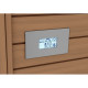 Пульт керування Sawo Innova Stainless Steel Touch INT-S-SST-CDF (Combi) з блоком потужності INP-C-CDF