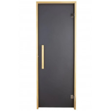 Двері для сауни Tesli Lux Graphite Sateen 70/190