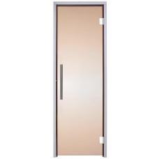 Скляні двері для хамама Termix Exclusive 70/200 бронза 2 петлі
