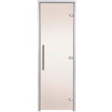 Скляні двері для хамама GREUS Premium 80/200 бронза