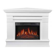 Електрокамін кутовий ArtiFlame Albion Corner AF23S білий