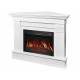 Електрокамін кутовий ArtiFlame Albion Corner AF23S білий