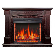 Електрокамін ArtiFlame Boston AF28S темний горіх
