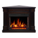 Електрокамін кутовий ArtiFlame Boston Corner AF28S махагон коричневий антик