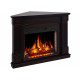 Електрокамін кутовий ArtiFlame Boston Corner AF28S махагон коричневий антик