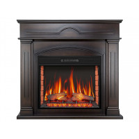 Электрокамин ArtiFlame December AF28S махагон коричневый антик