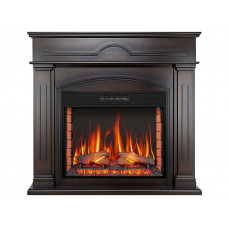 Електрокамін ArtiFlame December AF28S махагон коричневий антик