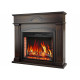 Електрокамін ArtiFlame December AF28S махагон коричневий антик