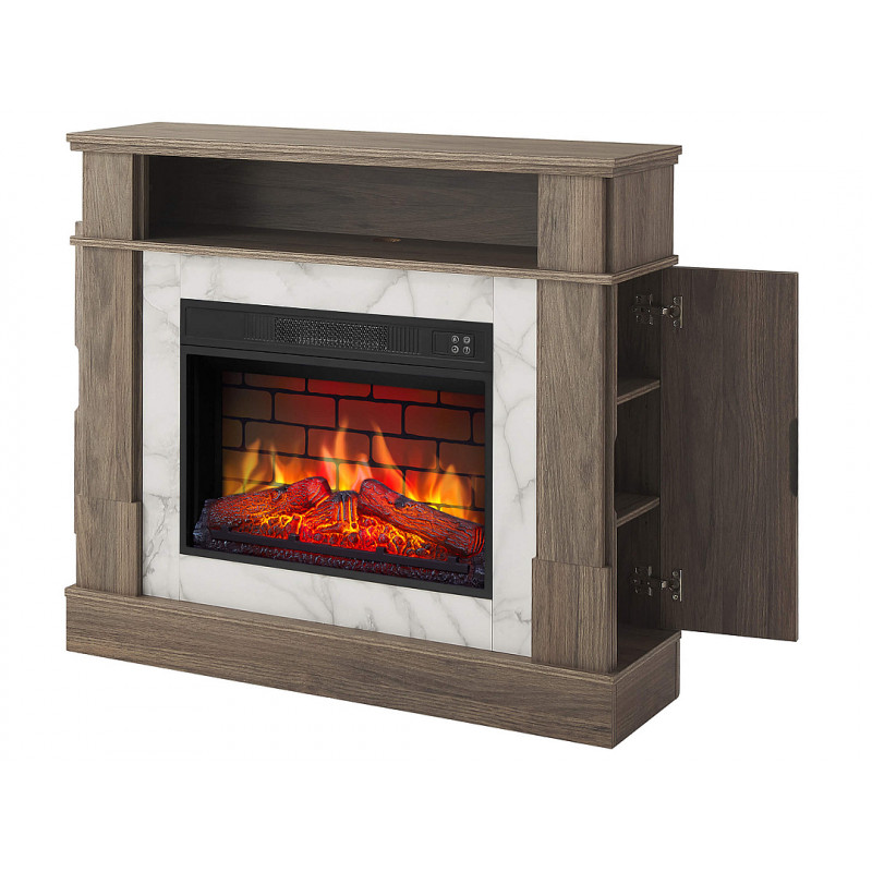 Електрокамін ArtiFlame For Living AF23BS дуб сірий