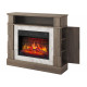 Електрокамін ArtiFlame For Living AF23BS дуб сірий