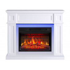 Електрокамін ArtiFlame Linz AF23BS білий з LED підсвічуванням