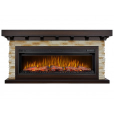 Електрокамін ArtiFlame Ludwig AF50 махагон коричневий антик