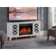 Електрокамін ArtiFlame Odessa AF23S білий