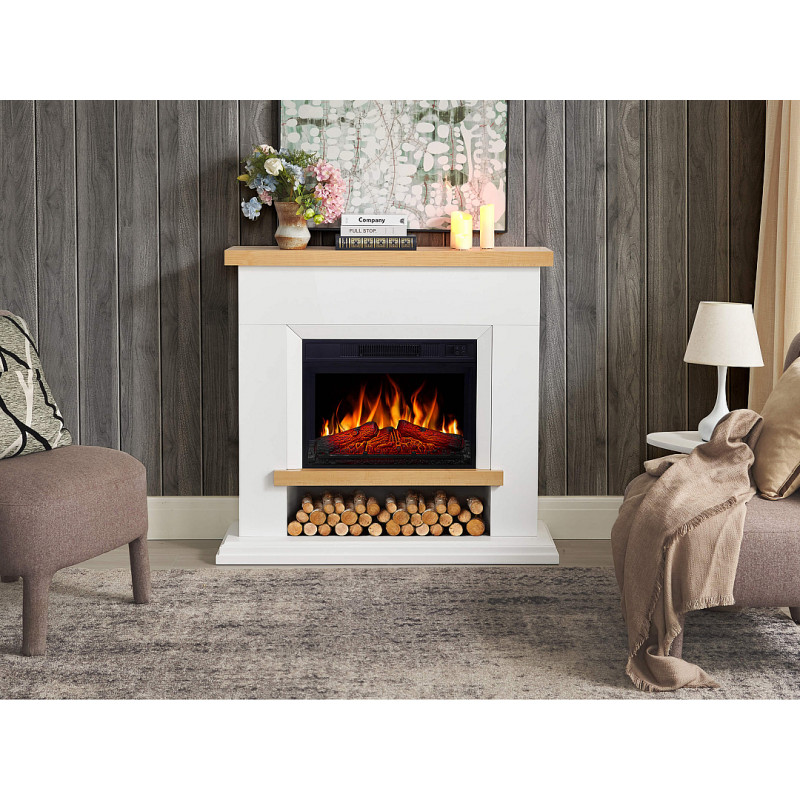 Електрокамін ArtiFlame Shelford AF23S білий