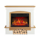Електрокамін ArtiFlame Woodley AF23BS білий / дуб натуральний