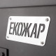 Дров'яна піч опалювальна Екожар Про 150 з варильною поверхнею