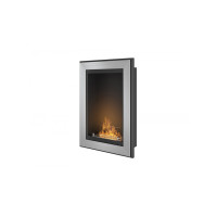 Біокамін Simple Fire FRAME 550 Inox зі склом