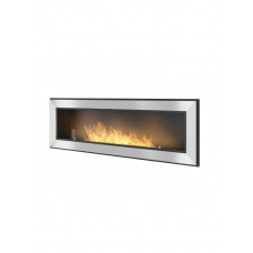 Біокамін Simple Fire FRAME 1500 Inox зі склом