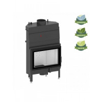 Камінна топка з водяним контуром Hitze ALBERO AQUASYSTEM ALAQS68X43.S-D