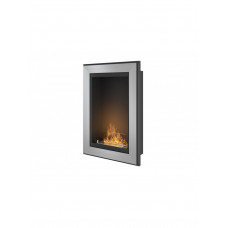 Біокамін Simple Fire FRAME 550 Inox зі склом