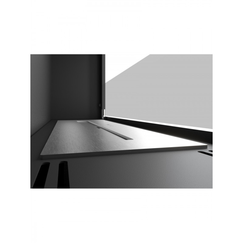Біокамін Simple Fire FRAME 900 Inox зі склом
