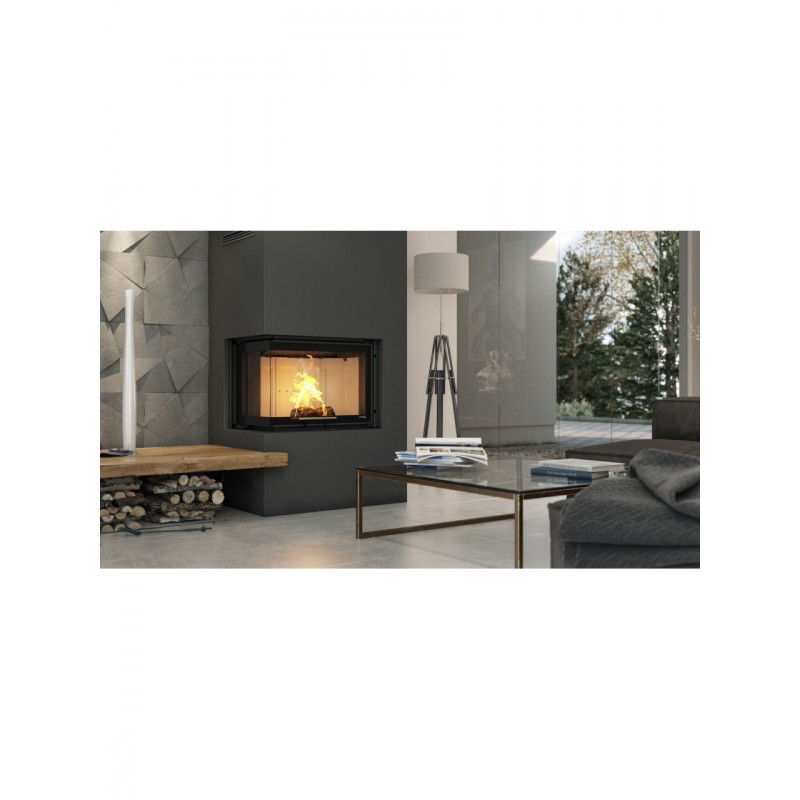 Камінна топка Defro Home INTRA SM BL Mini (чорний шамот)