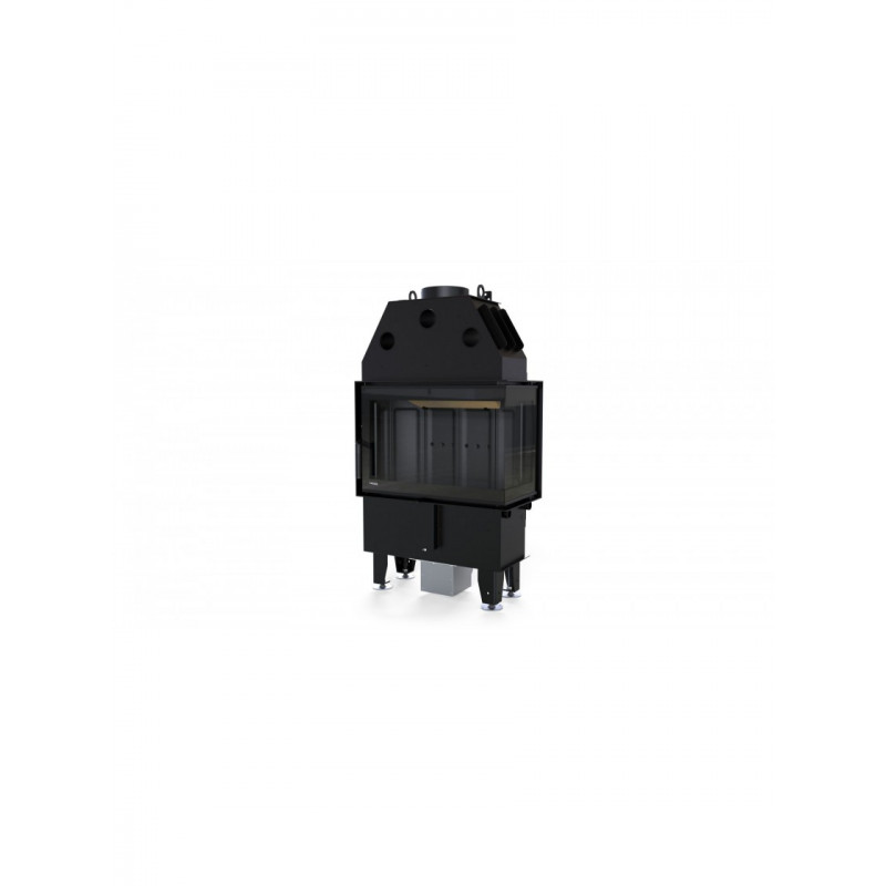 Камінна топка Defro Home INTRA SM BP SLIM (чорний шамот)