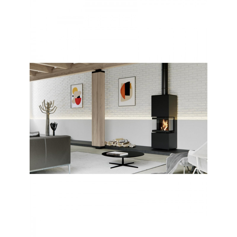Камінна топка Defro Home INTRA XSM C ver. COMPACT 1 Золота
