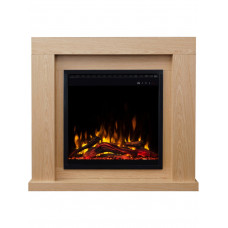 Камінокомплект AFLAMO JOLO Дуб + 3D 60x60
