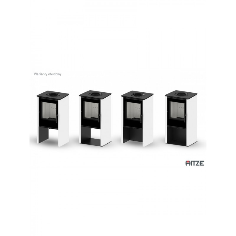 Сталева піч Hitze LUPO S White