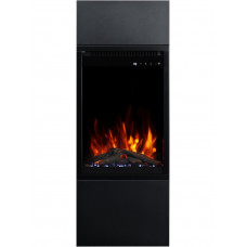 Камінокомплект ALFAMO MILOS 40 Чорний + 3D 60х40