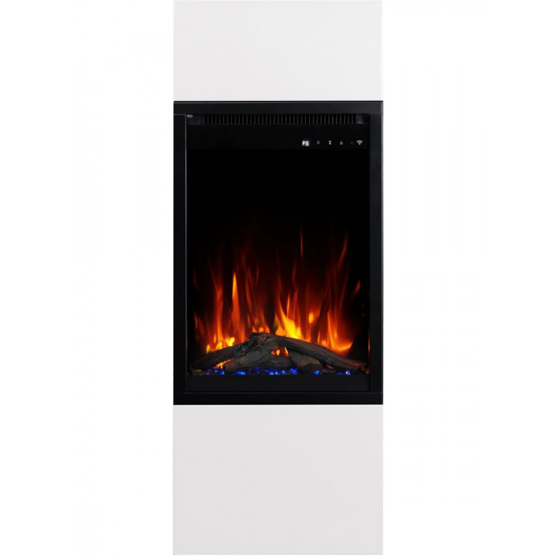 Камінокомплект ALFAMO MILOS 40 Білий + 3D 60х40