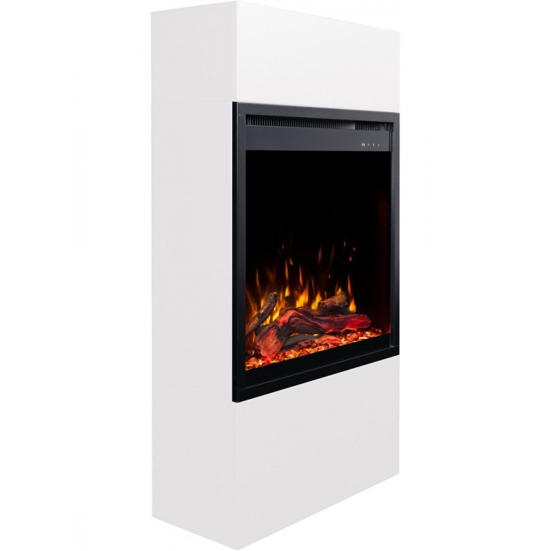 Камінокомплект ALFAMO MILOS 60 Білий + 3D 60x60