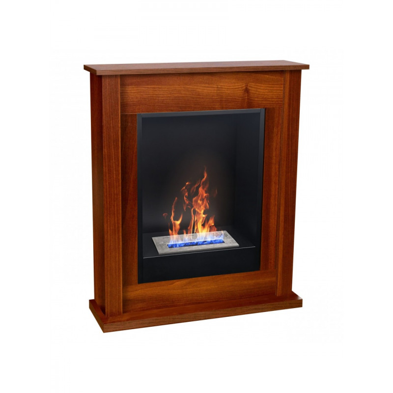 Камінокомплект Aflamo POKER Горіх + BIO 50