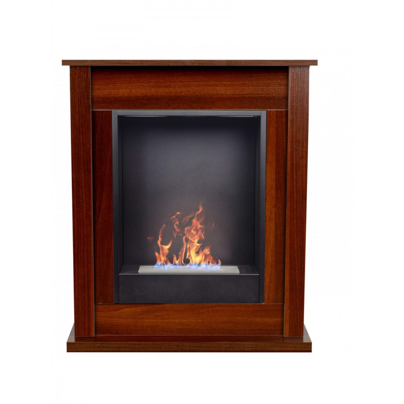 Камінокомплект Aflamo POKER Горіх + BIO 50