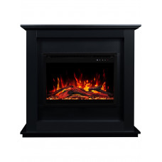 Камінокомплект AFLAMO SUND Чорний + 3D 60x60