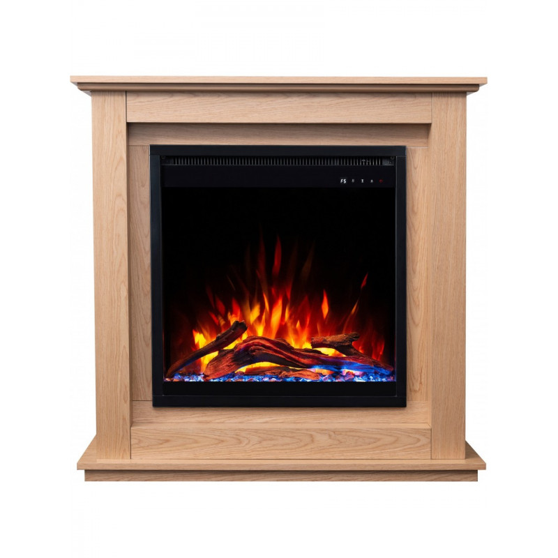 Камінокомплект AFLAMO SUND Дуб + 3D 60x60