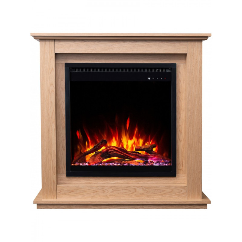 Камінокомплект AFLAMO SUND Дуб + 3D 60x60