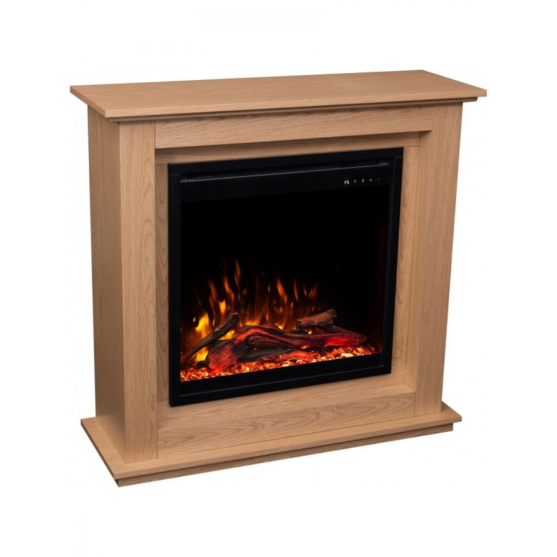 Камінокомплект AFLAMO SUND Дуб + 3D 60x60