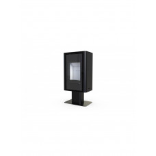 Сталева піч Defro Home SOLUM TOP Чорний