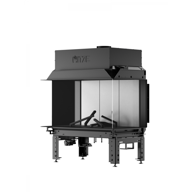 Камінна топка Hitze TRINITY TRI80X35X53