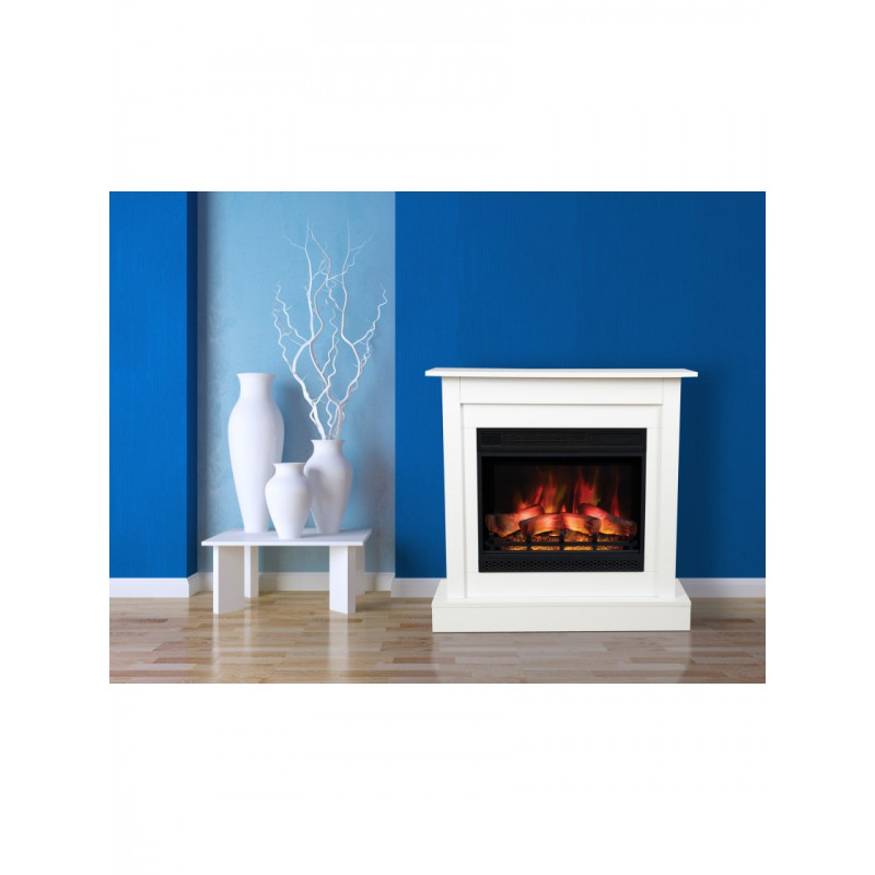 Камінокомплект Aflamo VIGO Білий + LED 60 3D