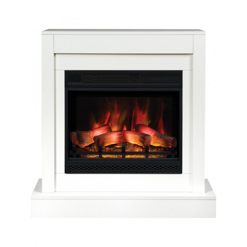 Камінокомплект Aflamo VIGO Білий + LED 60 3D